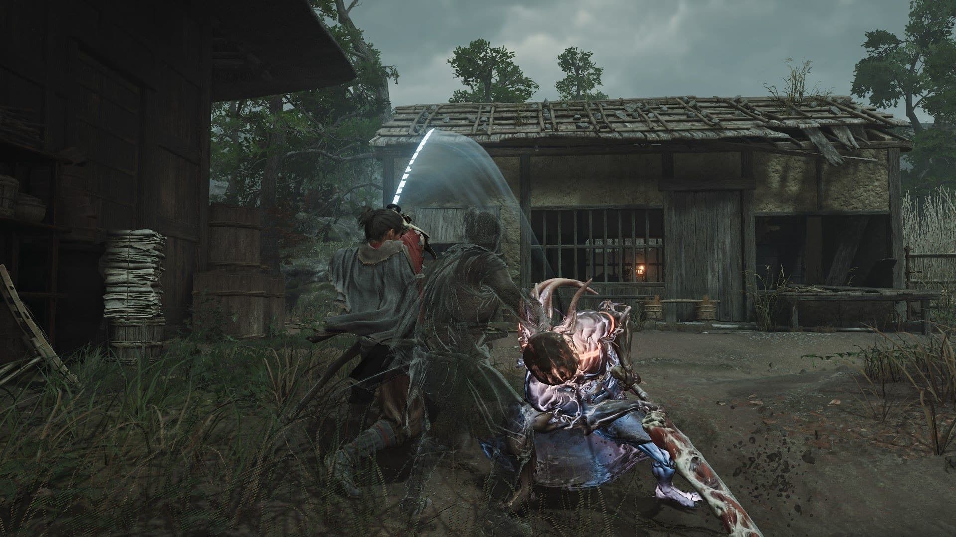 Official Reflex Combo gameplay still used as the poster for the Onimusha demo trailer.